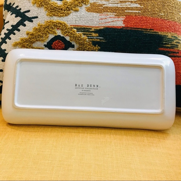 Rae Dunn His Hers Ours Trinket Dish Plate Tray - Picture 6 of 7